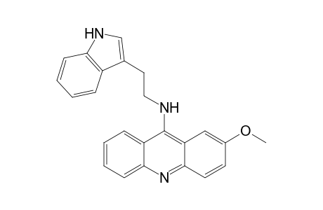 N-(2-(1H-indol-3-yl)ethyl)-2-methoxyacridin-9-amine