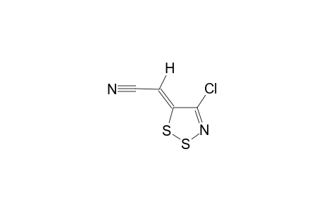 (Z)-2-(4-Chloro-5H-1,2,3-dithiazol-5-ylidene)acetonitrile