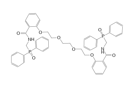 benzamide, N-[(diphenylphosphinyl)methyl]-2-[2-[2-[2-[2-[[[(diphenylphosphinyl)methyl]amino]carbonyl]phenoxy]ethoxy]ethoxy]ethoxy]-