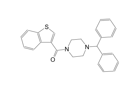 1-benzhydryl-4-(1-benzothien-3-ylcarbonyl)piperazine