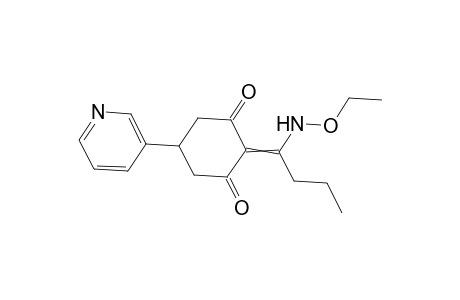 1,3-Cyclohexanedione, 2-[1-(ethoxyamino)butylidene]-5-(3-pyridinyl)-