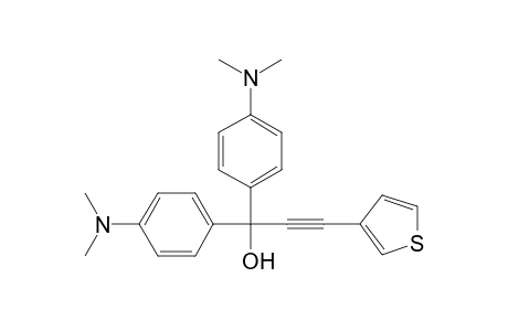1,1-bis[ 4'-(Dimethylamino)phenyl]-3-[ 3'-thienyl ]-2-propyn-1-ol