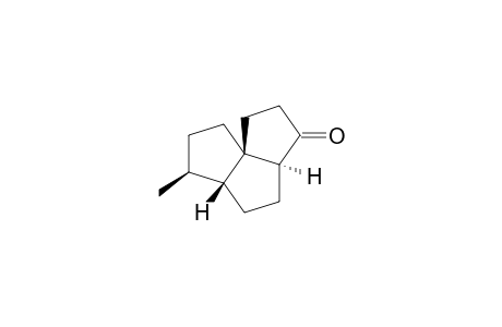 Cyclopenta[c]pentalen-3(3aH)-one, octahydro-6-methyl-, (3a.alpha.,5a.beta.,6.beta.,8aS*)-(.+-.)-