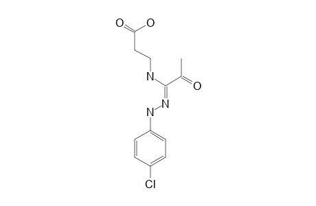 3-[2-OXO-1-(4-CHLOROPHENYLHYDRAZONO-PROPYLAMINO]-PROPIONIC_ACID