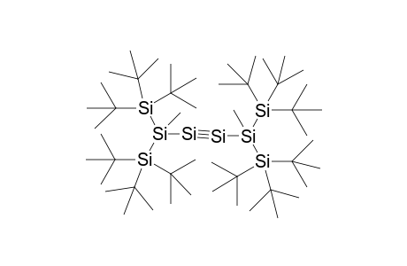 Tritert-butyl-[methyl-[methyl-bis(tritert-butylsilyl)silyl]silylidynesilyl-tritert-butylsilyl-silyl]silane