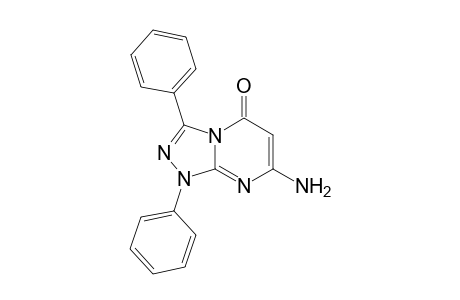 7-Amino-1,3-diphenyl-[1,2,4)-triazolo[4,3-a]pyrimidin-5(1H)-one