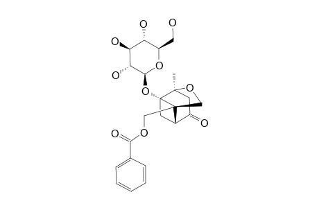 6-O-BETA-D-GLUCOPYRANOSYL-8-O-BENZOYL-PAEONISUFFRONE