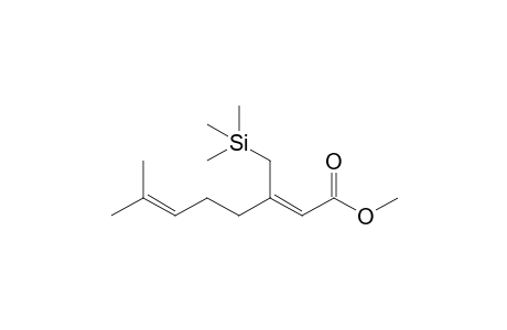 (2Z)-7-methyl-3-(trimethylsilylmethyl)octa-2,6-dienoic acid methyl ester