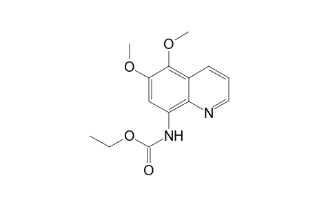 ethyl N-(5,6-dimethoxy-8-quinolyl)carbamate