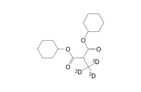 Dicyclohexylester of methyl-D3-malonic acid