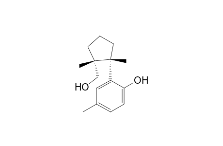 2-[(1S,2R)-1,2-dimethyl-2-methylol-cyclopentyl]-4-methyl-phenol