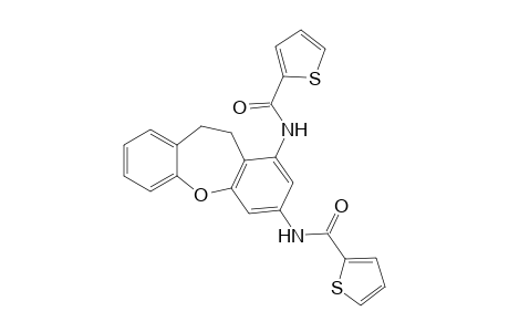 2-Thiophenecarboxamide, N-[10,11-dihydro-3-[(2-thienylcarbonyl)amino]dibenzo[b,f]oxepin-1-yl]-