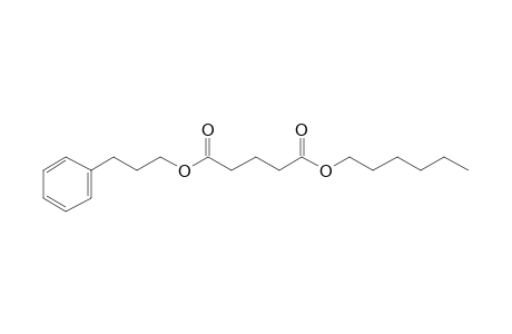 Glutaric acid, hexyl 3-phenylpropyl ester