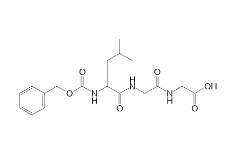 N-[N-(N-carboxy-L-leucyl)glycyl]glycine, N-benzyl ester