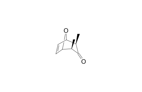 (2R,4R)-2,4-dimethyl-8-oxabicyclo[3.2.1]oct-6-en-3-one