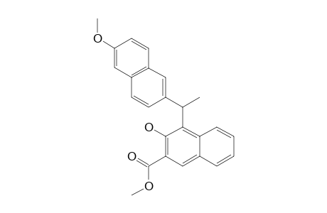 METHYL-3-HYDROXY-4-(1-(6-METHOXY-2-NAPHTHYL)-ETHYL)-2-NAPHTHOATE