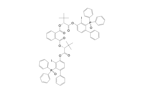 (R,R)-PHTHALIC-ACID-BIS-[1-[3-(DIPHENYL-PHOSPHINOYL)-2-IODO-4-PHENYL-PHENOXYCARBONYL]-2,2-DIMETHYL-PROPYL]-ESTER