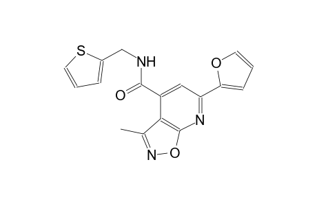 isoxazolo[5,4-b]pyridine-4-carboxamide, 6-(2-furanyl)-3-methyl-N-(2-thienylmethyl)-