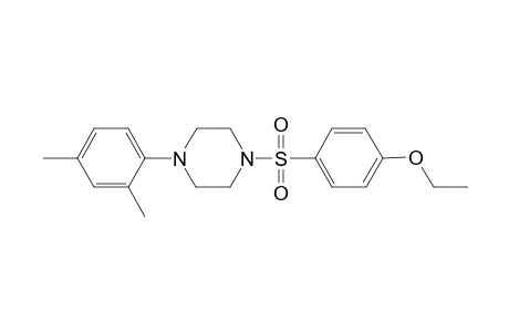 1-(2,4-Dimethylphenyl)-4-[(4-ethoxyphenyl)sulfonyl]piperazine