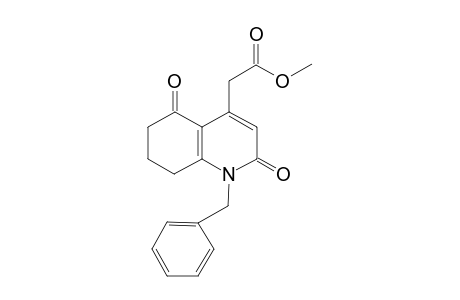 Methyl 1-benzyl-5,6,7,8-tetrahydro-5-oxo-2-quinolon-4-yl acetate