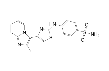 benzenesulfonamide, 4-[[4-(2-methylimidazo[1,2-a]pyridin-3-yl)-2-thiazolyl]amino]-