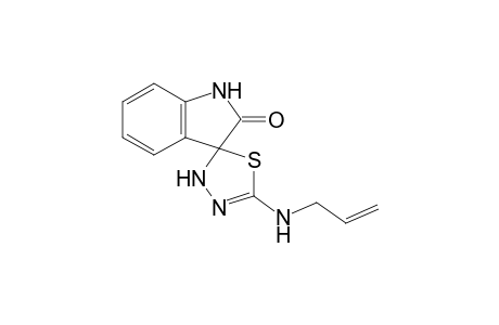 5'-(Allylamino)-3'H-spiro(indoline-3,2'-[1,3,4]-thiadiazole)-2-one