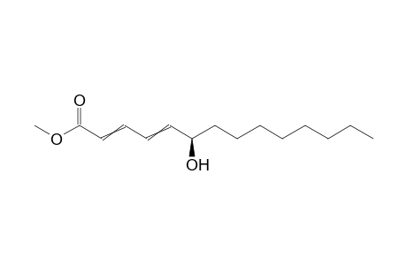 methyl (6R)-6-hydroxytetradeca-2,4-dienoate