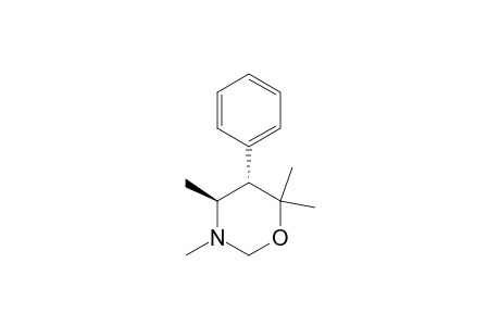 (4S,5S)-3,4,6,6-tetramethyl-5-phenyl-1,3-oxazinane