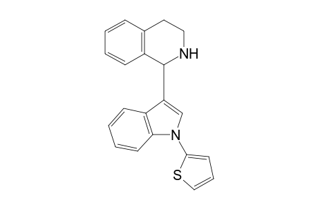 1-(1-(Thiophen-2-yl)-1H-Indol-3-yl)-1,2,3,4-tetrahydroisoquinoline