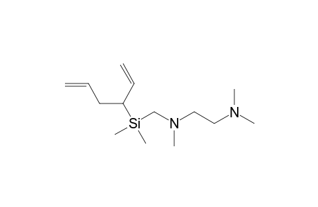 1,2-Ethanediamine, N-[[(1-ethenyl-3-butenyl)dimethylsilyl]methyl]-N,N',N'-trimethyl-