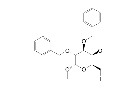 METHYL-2,3-DI-O-BENZYL-6-DEOXY-6-IODO-ALPHA-D-GALACTOPYRANOSIDE