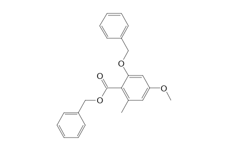 Benzyl 2-Benzyloxy-4-methoxy-6-methylbenzoate