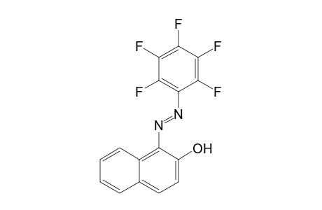 2-[(Hydroxynaphthyl)azo]-pentafluorobenzene