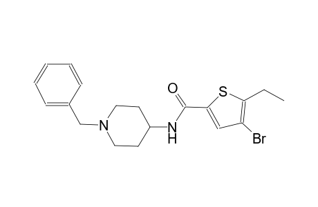 N-(1-benzyl-4-piperidinyl)-4-bromo-5-ethyl-2-thiophenecarboxamide