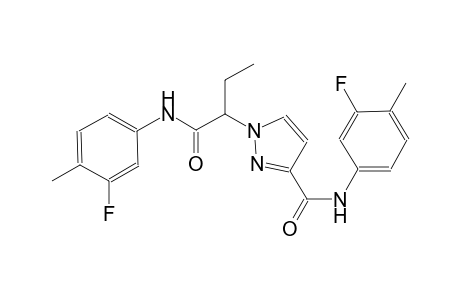 1H-pyrazole-1-acetamide, alpha-ethyl-N-(3-fluoro-4-methylphenyl)-3-[[(3-fluoro-4-methylphenyl)amino]carbonyl]-