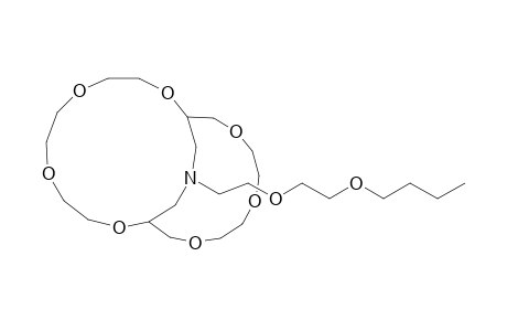 2,5,8,11,14,17,20-Heptaoxa-23-azabicyclo[10.9.3]tetracosane, 23-[2-(2-butoxyethoxy)ethyl]-