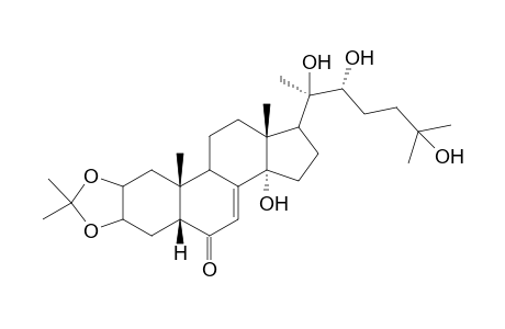 Ecdysterone - 2,3-Monoacetonide
