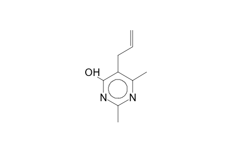 5-Allyl-2,6-dimethyl-4-pyrimidinol