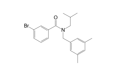 Benzamide, 3-bromo-N-(3,5-dimethylbenzyl)-N-isobutyl-