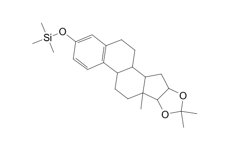 Estra-1,3,5(10)-triene-16,17-diol, 3-[(trimethylsilyl)oxy]-, cyclic 1-methylethylidene acetal, (16.alpha.,17.alpha.)-