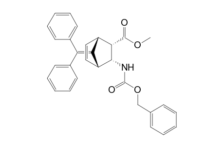 (1R,2S,3R,4R)-7-Benzhydrylidene-3-endo-benzyloxycarbonylaminobicyclo[2.2.1]hept-5-ene-2-endo-carboxylic acid methyl ester