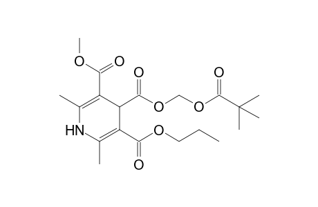 3-Methyl 4-[(pivaloyloxy)methyl] 5-propyl 2,6-dimethyl-1,4-dihydro-3,4,5-pyridinetricarboxylate