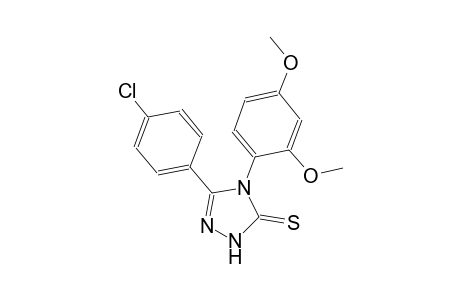 5-(4-chlorophenyl)-4-(2,4-dimethoxyphenyl)-2,4-dihydro-3H-1,2,4-triazole-3-thione