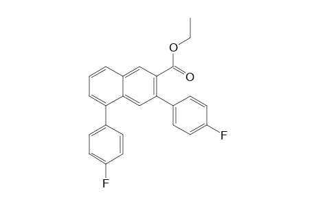 Ethyl 3,5-Bis(4-fluorophenyl)-2-naphthoate