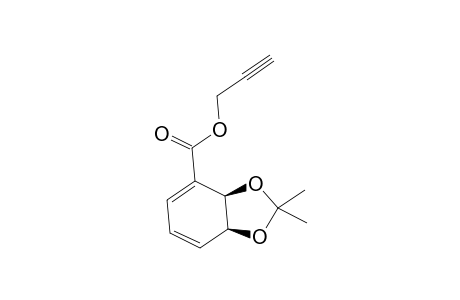 (3aR,7aS)-2,2-Dimethyl-3a,7a-dihydro-benzo[1,3]dioxole-4-carboxylic acid prop-2-ynyl ester