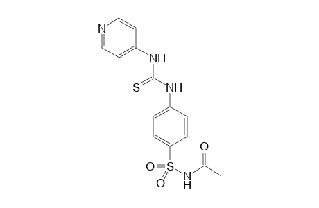 N-(4-(3-pyridin-4-ylthioureido)phenylsulfonyl)acetamide
