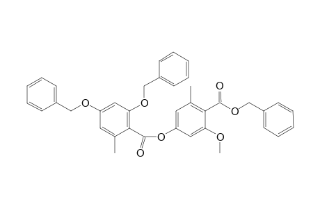 benzyl 2,4-di-O-benzyl-2'-O-methyllecanorate