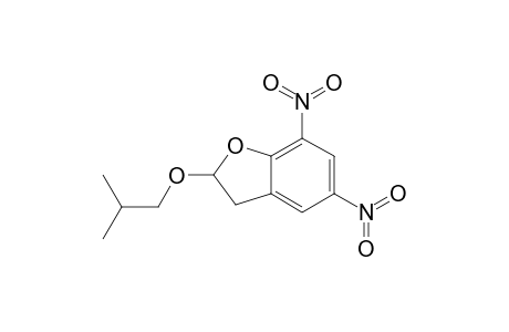 benzofuran, 2,3-dihydro-2-(2-methylpropoxy)-5,7-dinitro-