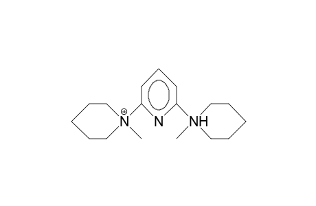 2,6-Bis(N-methyl-piperidinium)-pyridine dication