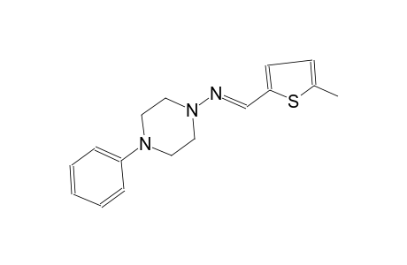 1-piperazinamine, N-[(E)-(5-methyl-2-thienyl)methylidene]-4-phenyl-